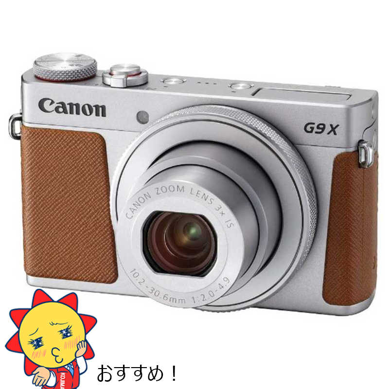 楽天市場 Psg9xmark2 Sl キヤノン デジタルカメラ Powershot G9 X Mark Ii シルバー Joshin Web 家電とpcの大型専門店