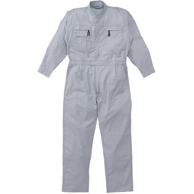 山田辰　ツナギ服　Ｌサイズ　グレー　5750G1L