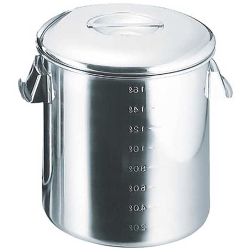 お見舞い スギコ産業 １８ ８目盛付深型キッチンポット 内蓋式 ２４０ｘ２４０ Sh4624d 人気定番 Sscc Kharroube Com