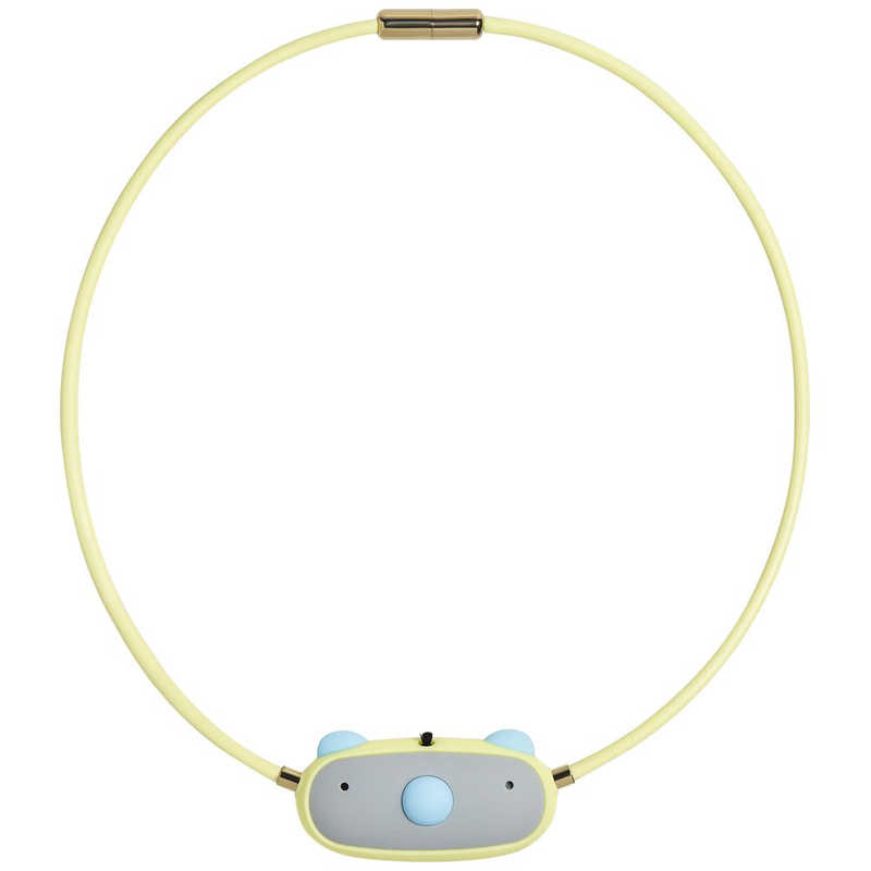 IBLE　首に掛けるだけの空気清浄機　ｆｏｒ　ＫＩＤＳ　アイブルエアビーダ　AIRVIDAC1-YE