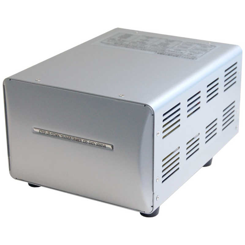 カシムラ　変圧器 (220-240V⇔100V･容量海外3000W/国内1500W)　WT-15EJ