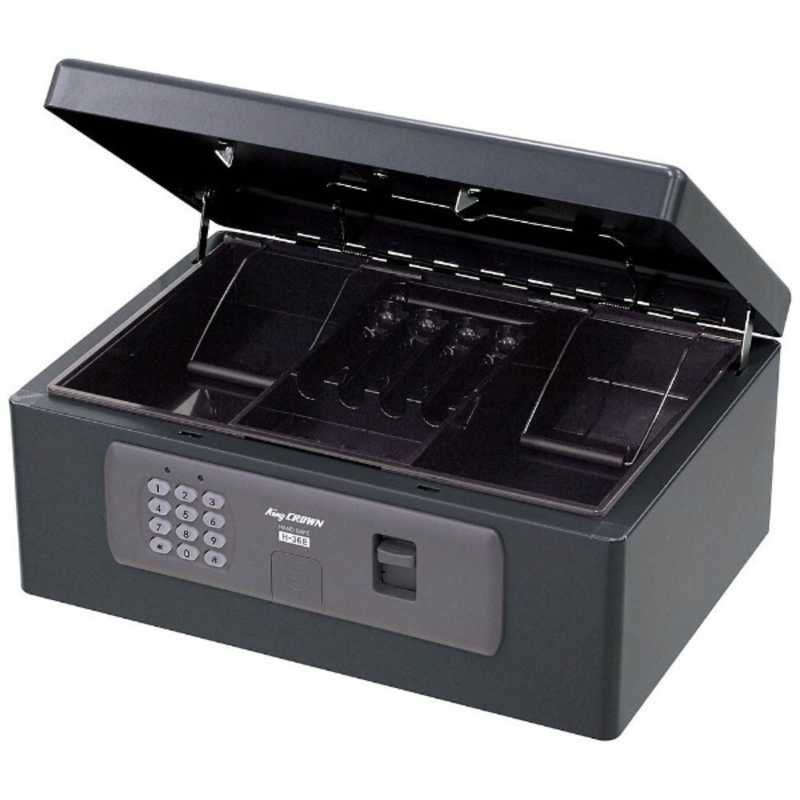 日本アイエスケイ 手提金庫「テンキー式A4」 H-36E|コジマ店
