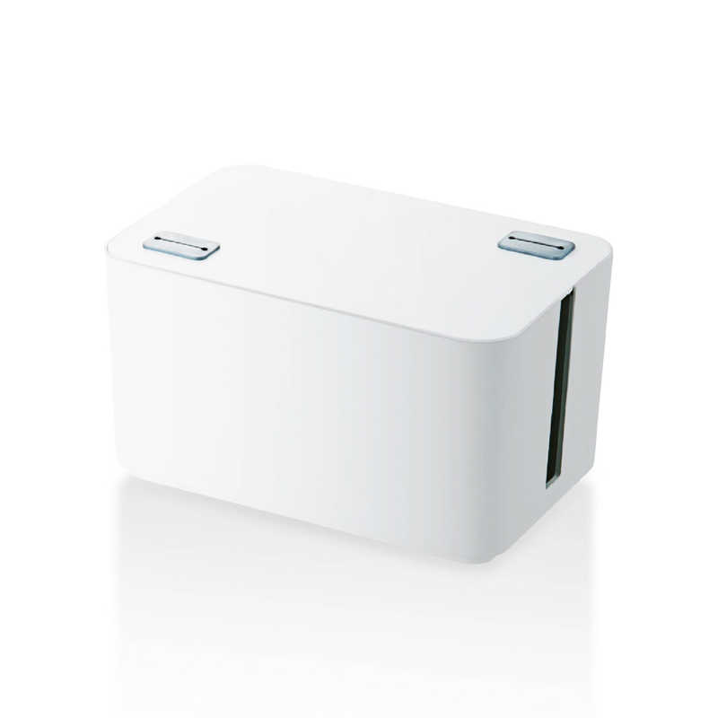 エレコム Elecom ケーブルボックス 幅 Ekc Box002wh ホワイト Giosenglish Com