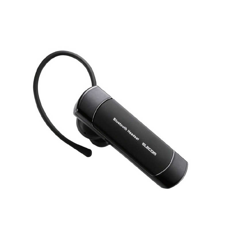 限定版 エレコム Bluetoothヘッドセット 通話 音楽両対応 Bluetooth5.0 バッテリー残量表示可能 HD Voice対応 ブラック  LBT-