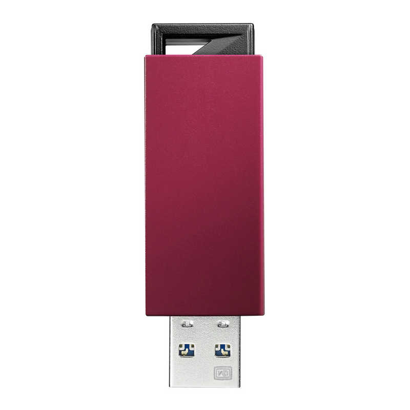 IOデータ　USB 3.1 Gen 1(USB 3.0)/2.0対応 USBメモリー 128GB レッド　U3-PSH128G/R 5,991円