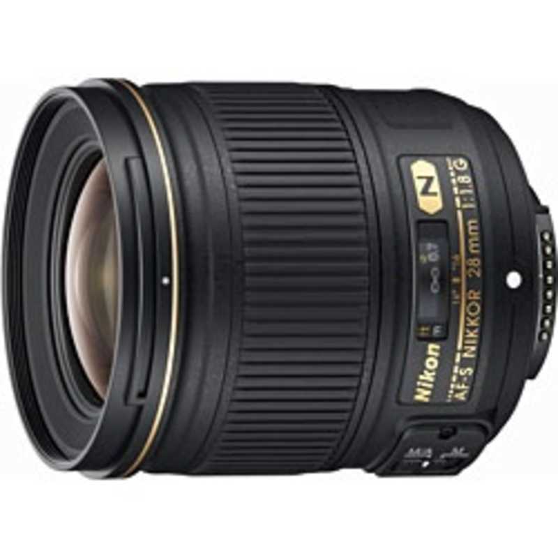 ニコン　Nikon　カメラレンズ ［ニコンF /単焦点レンズ］ ブラック　AF-S NIKKOR 28mm f/1.8G 55,149円