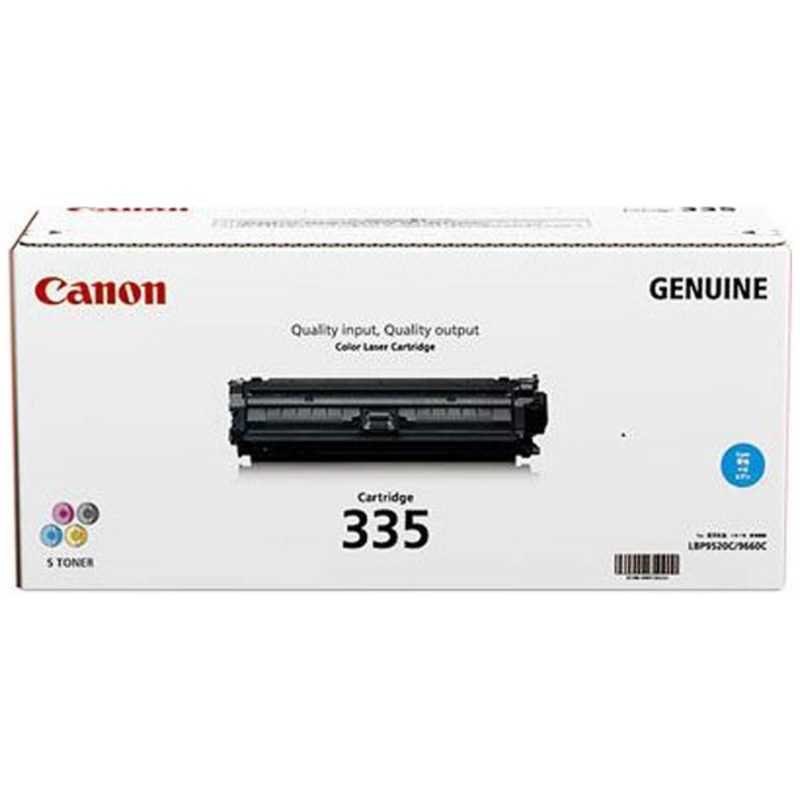キヤノン　CANON　「純正」トナーカートリッジ３３５（シアン）　CRG-335CYN