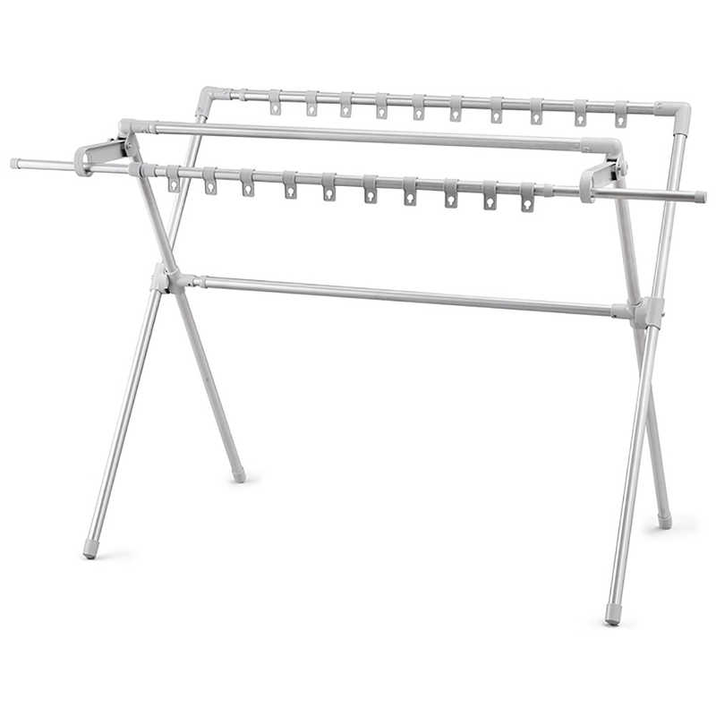 アイリスオーヤマ Iris Ohyama ふとん干し ダブルバー付き Cspx 230s グレ Edmondslawoffice Com