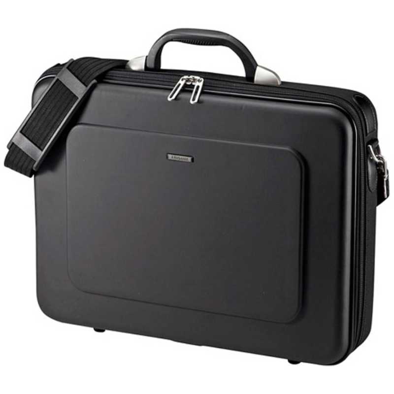 サンワサプライ　ノートＰＣ対応［１５．６インチワイド］セミハードパソコンケース　ブラック　BAG-EVA7BKN
