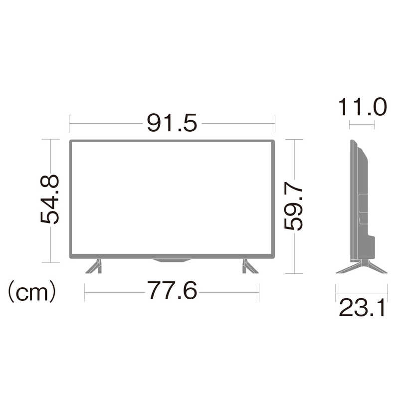 章章たる Sharp 枠 フィット液晶テレビジョン チューナ内蔵 アクオス 4t C40bh1 レベル装置無料 Cannes Encheres Com