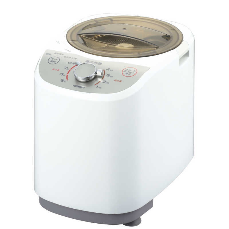 楽天市場】ツインバード TWINBIRD コンパクト精米器 「精米御膳