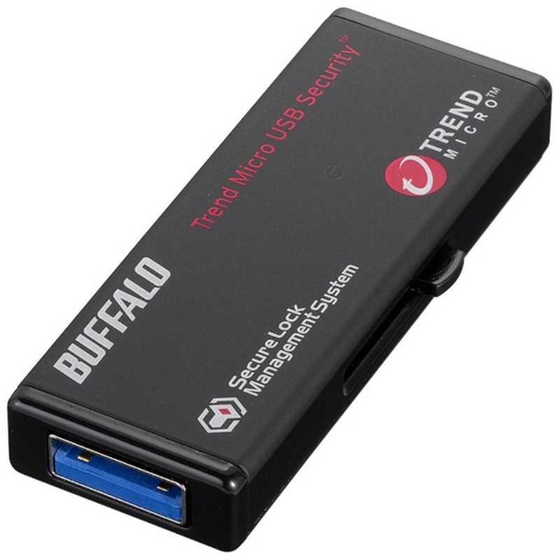 BUFFALO ＵＳＢ３．０メモリ ウイルスチェックモデル ３２ＧＢ RUF3-HS32GTV3 ブラック 最大52％オフ！