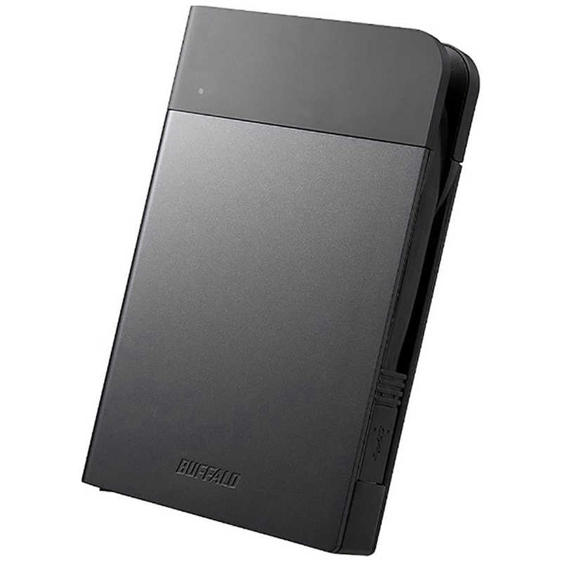 BUFFALO　外付けHDD HD-PZNU3シリーズ ブラック [ポータブル型 /1TB]　HD-PZN1.0U3-B｜コジマ店