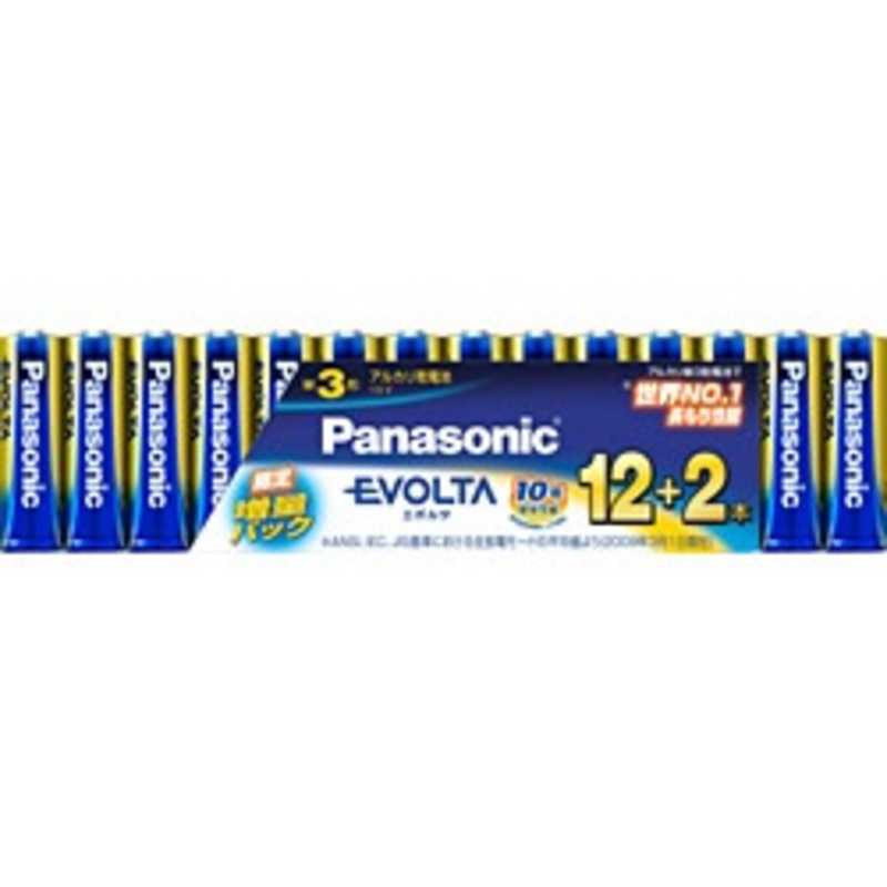 年中無休】 パナソニック Panasonic 単４形乾電池 １４本 アルカリ乾電池 エボルタ LR03EJSP 14S1,298円  fabricatudineroya.com