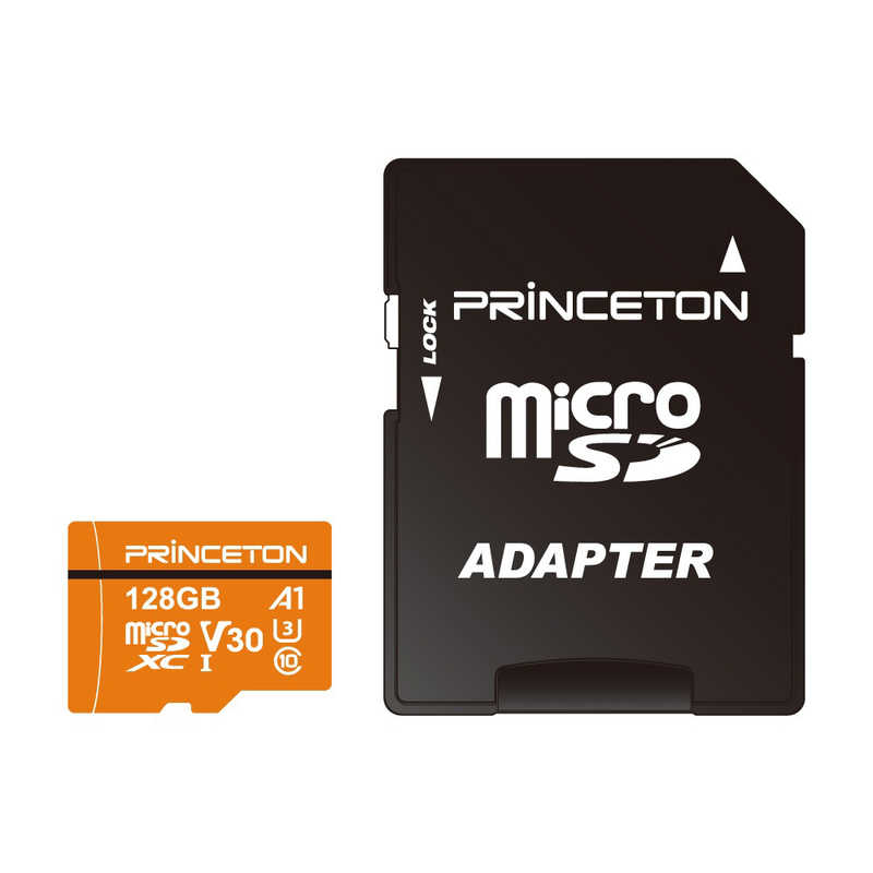 30％OFF】 プリンストン microSDXCメモリーカード UHS-I UHSスピードクラス3対応 SDXC変換アダプタ付き Class10対応  128GB RPMSDA-128G fucoa.cl