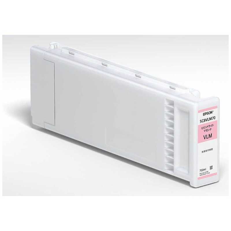 エプソン　EPSON　「純正」インクカートリッジ（ビビッドライトマゼンタ）　SC8VLM70