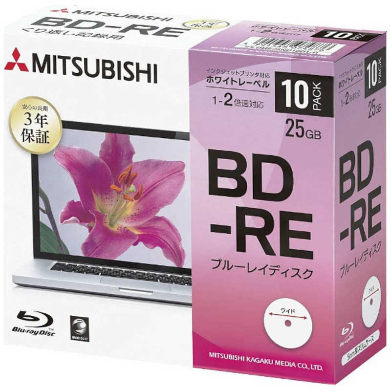 VERBATIMJAPAN データ用ＢＤ−ＲＥ DBE25NP10D1B １−２倍速 １０枚 ２５ＧＢ 安全Shopping １−２倍速