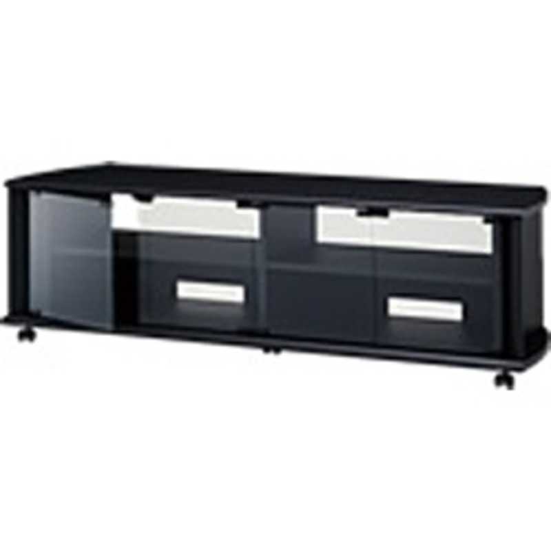ハヤミ工産　テレビ台 目安：～60型対応 ハイタイプ マットブラック　TV-BS140H