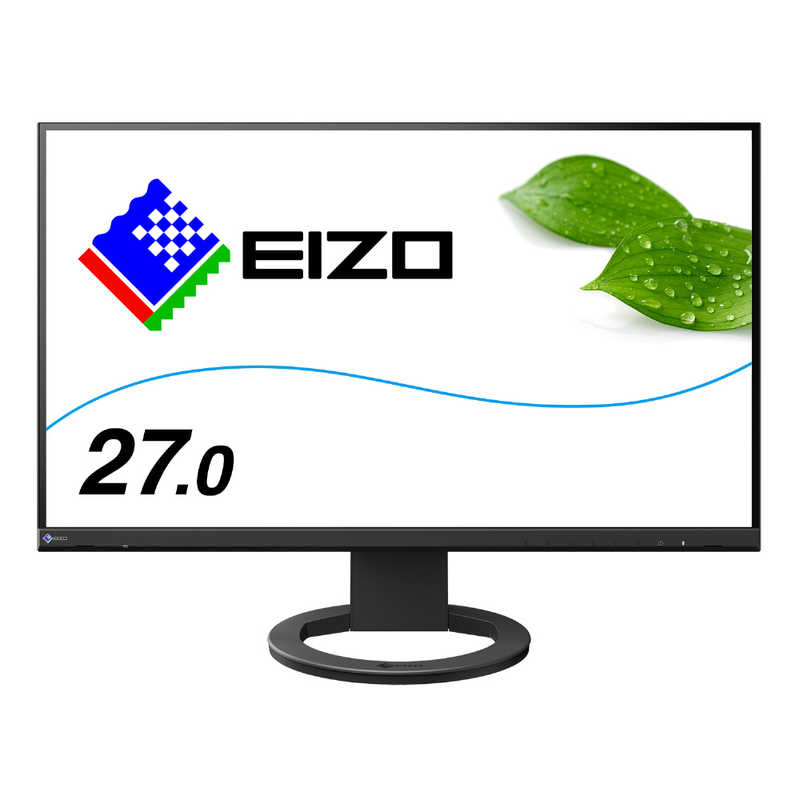 公式】 EIZO 27.0型カラー液晶モニター EV2760-BK ブラック EV2760BK