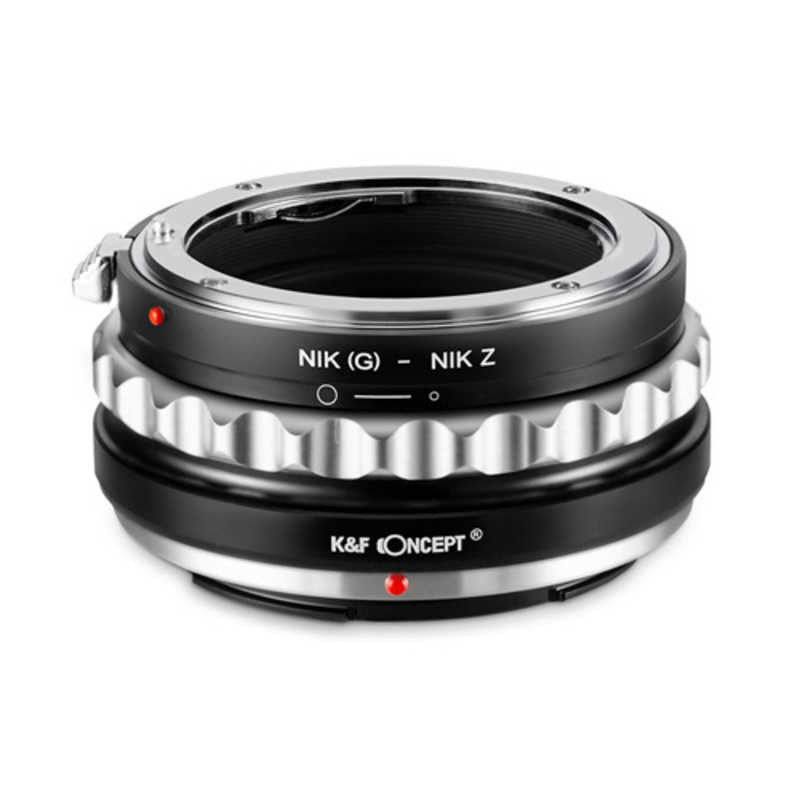 K＆FCONCEPT　マウントアダプター（ニコンＦマウント（Ｇタイプ対応）レンズ→ニコンＺマウント変換）　KF-NGZ