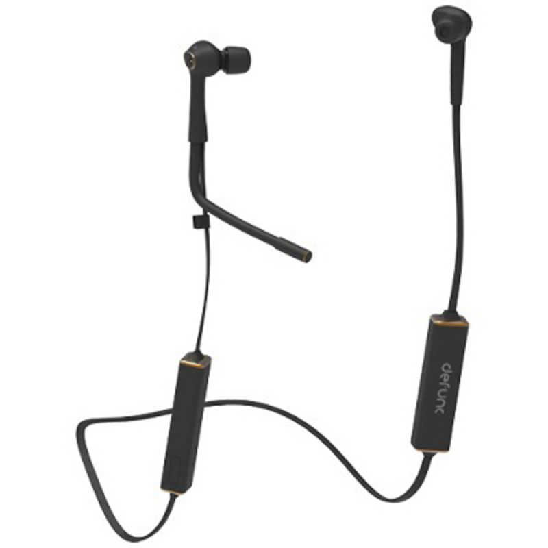 数量限定 Defunc ブルートゥースイヤホン カナル型 ｍｏｂｉｌｅ ｇａｍｉｎｇ ブラック マイク対応 D0281 リモコン マイク対応 ワイヤレス 左右コｰド Bluetooth 肌触りがいい Lexusoman Com