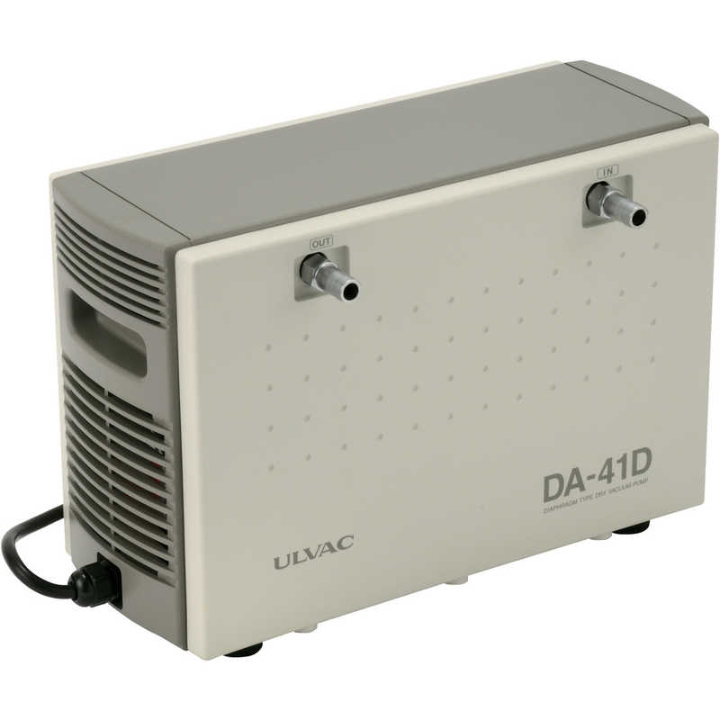 アルバック機工　ダイアフラム型ドライ真空ポンプ　１００Ｖ　DA41D