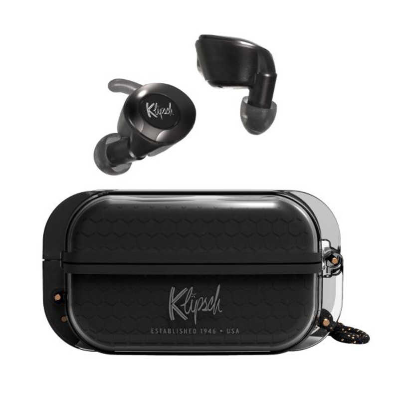 安い割引 ヘッドホン イヤホン Klipsch ﾌﾙﾜｲﾔﾚｽｲﾔﾎﾝ T5m2sportbk Klipsch Bluetooth T5m2sportbk ワイヤレス 左右分離 リモコン マイク対応 T5m2sportbk ブラック Harshitfoundation In