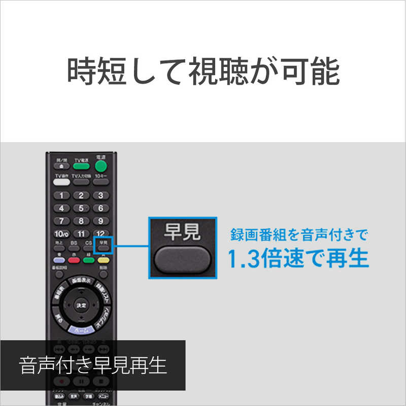 ソニー SONY ブルーレイレコーダー 1TB 2番組同時録画 BDZ-ZW1800