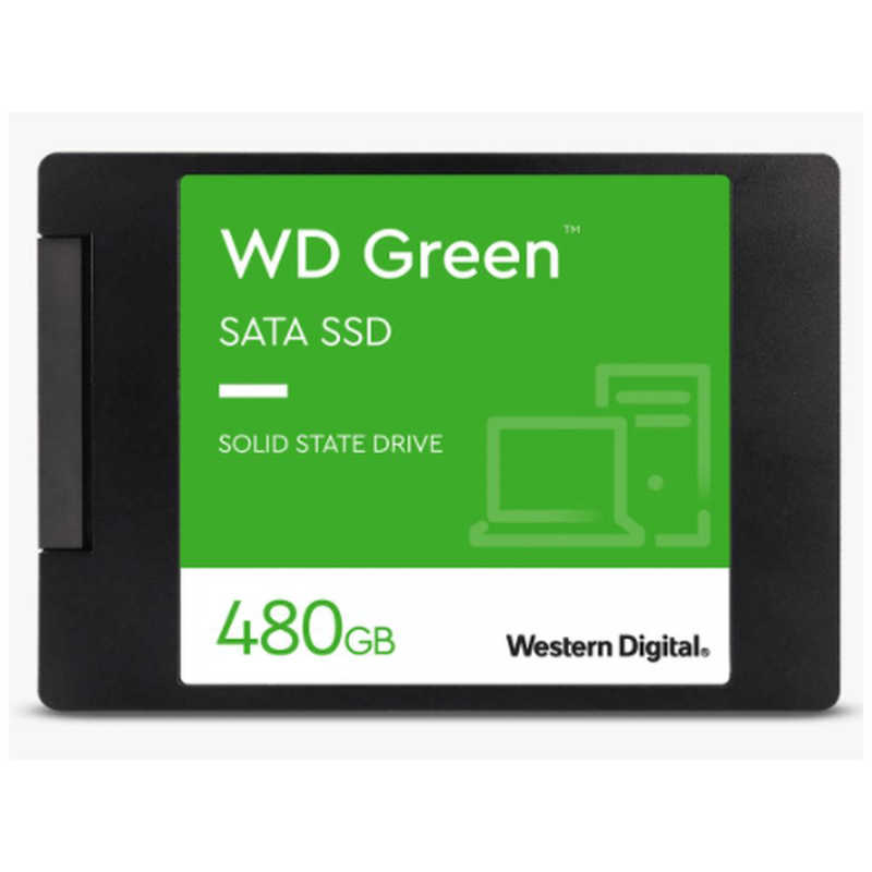 独創的 WESTERN DIGITAL 内蔵SSD SATA接続 WD GREENシリｰズ [2.5インチ /480GB] WDS480G2G0A  【アウトレット送料無料】 -www.mitra-investindo.com