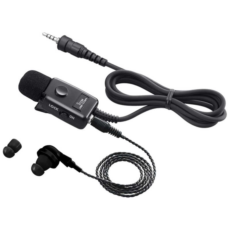 アイコム　タイピンマイクロホン 黒　HM179PI 4,879円