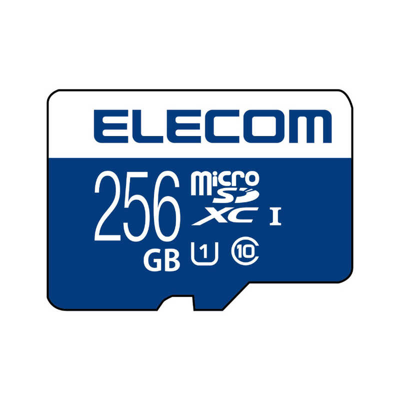 エレコム　ELECOM　microSDXCカード MF-MSU11R_XCシリーズ　MF-MS256GU11R [256GB Class10]