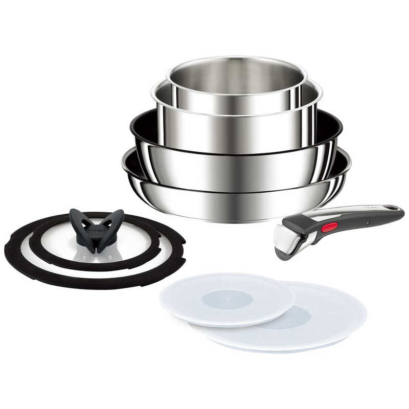 T-fal　フライパンセット IHステンレスアンリミテッドセット9 インジニオネオ　L97090｜コジマ店