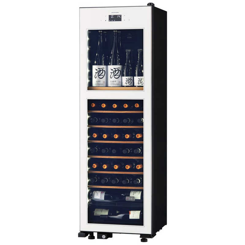 さくら製作所 氷温冷蔵機能付き 日本酒&ワインセラー 氷温 M2シリーズ 白 63本 右開き LX63DM2Z-RH-W(標準設置無料)|コジマ店