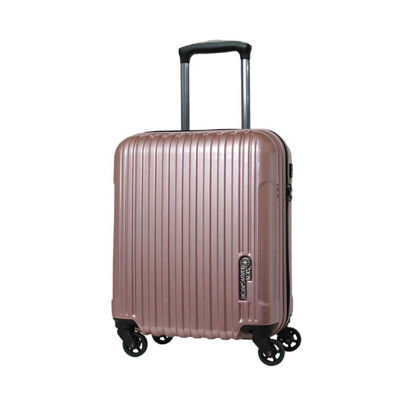 SKYNAVIGATOR スーツケース コインロッカー対応キャリー 25L Pink Hairline SK-0722-41-PKHR