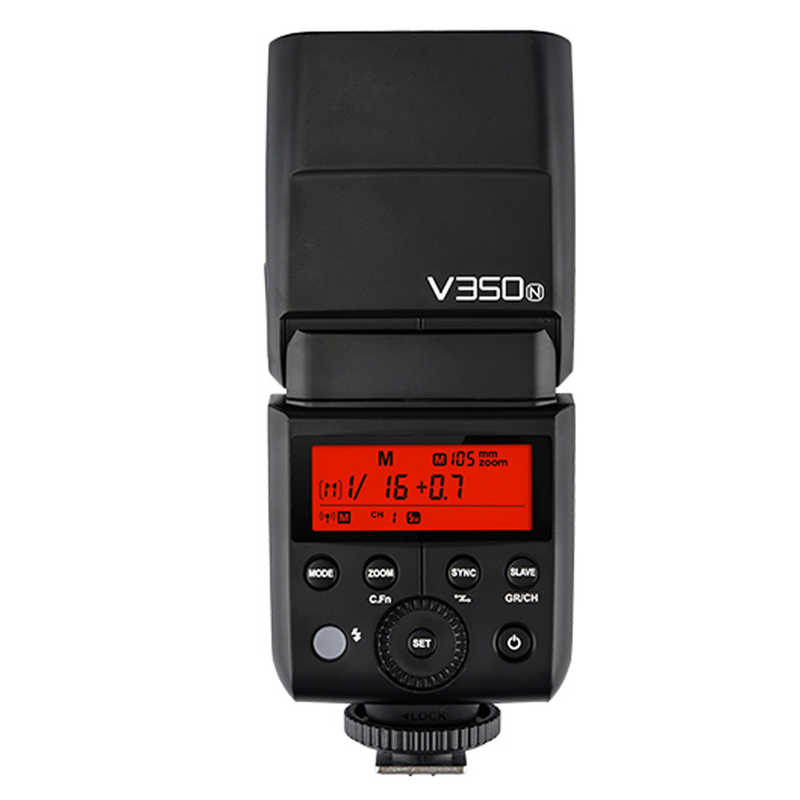 70％OFF】 GODOX クリップオンフラッシュ V350N ニコン用 GX