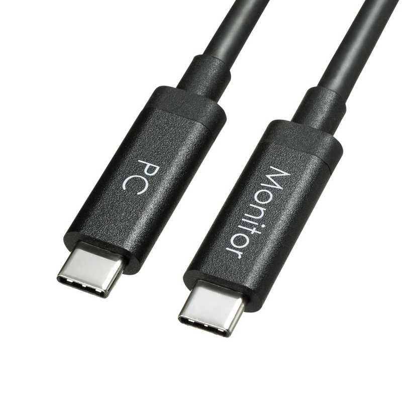 サンワサプライ　5m[USB-C &hArr; USB-C]3.2 Gen2ケーブル 充電･転送 USB PD対応 60W ブラック　KC-ALCCA1250｜コジマ店