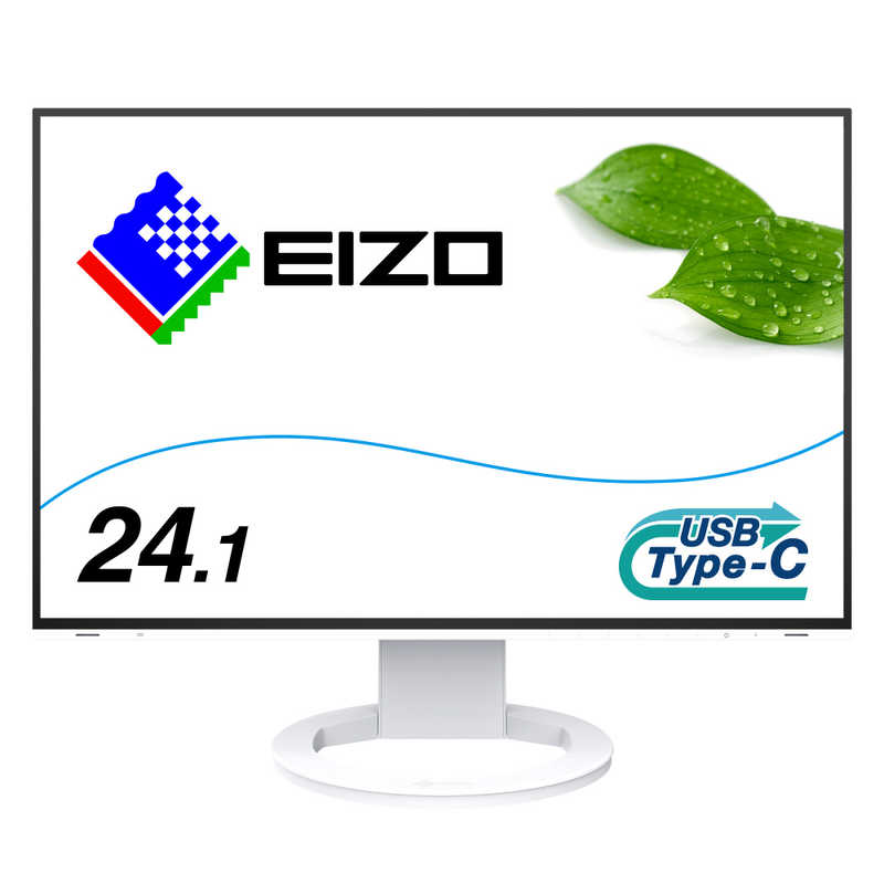 【楽天市場】EIZO PCモニター FlexScan ホワイト [24.1型 /WUXGA