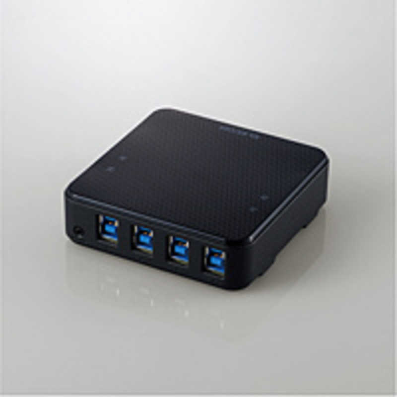 エレコム ELECOM USB切替器/USB3.0/PC側4ポート/接続機器4ポート U3SW-T4|コジマ店