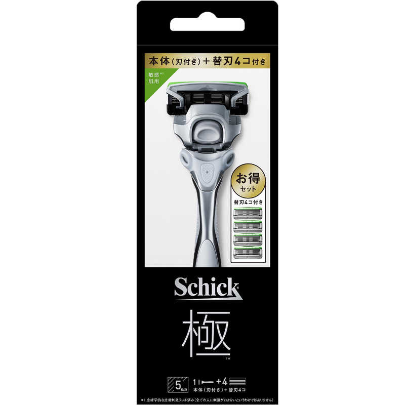 5枚刃×4個入 極 Schick  KIWAMI 替刃  - 8