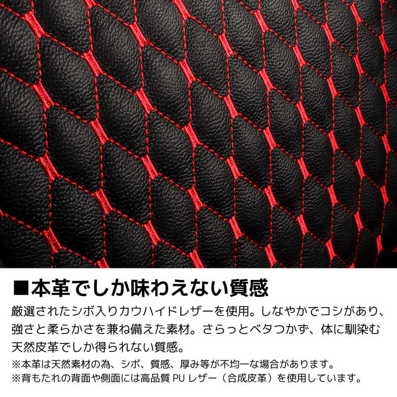 NOBLECHAIRSNBLHRORLBRDSGLゲーミングチェアHERORealLeather本革(ネックピローランバーサポート付)レッド