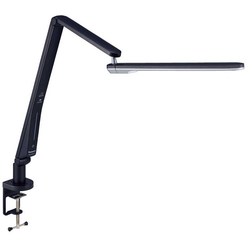 パナソニック　Panasonic　LEDデスクスタンド クランプタイプ ブラック仕上&times;シルバー (昼白色)　SQ-LC570-K｜コジマ店