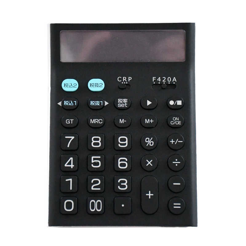 ベセトジャパン 電卓型ボイスレコーダー BK(4GB) VRC003BK4GB