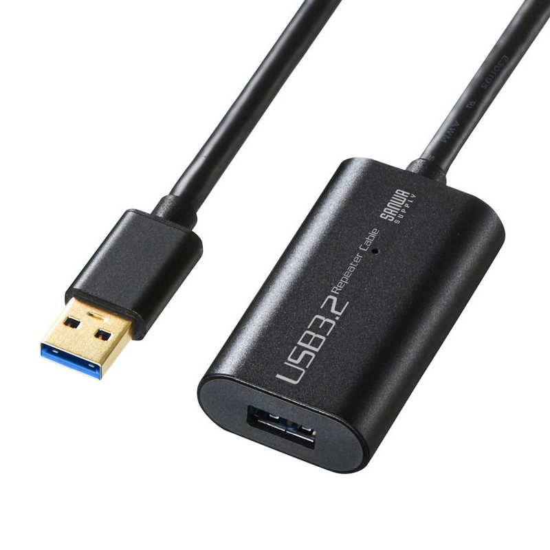 サンワサプライ　USB-A延長ケーブル [USB-A オス→メス USB-A /5m /USB3.2 Gen1]　KBUSBR305