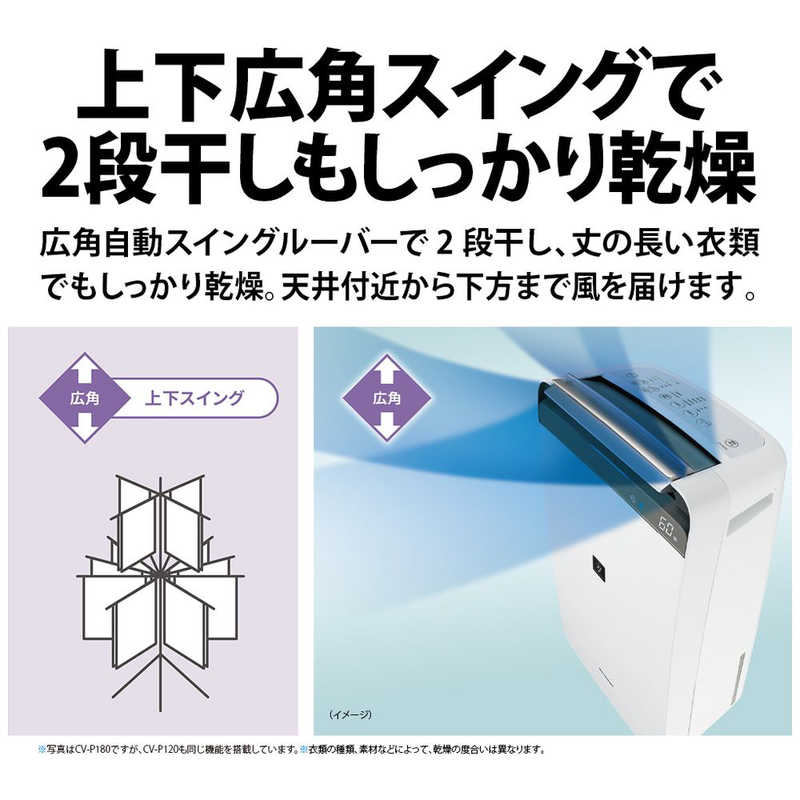 35％OFF】 シャープ SHARP 衣類乾燥除湿機 ホワイト系 コンプレッサー