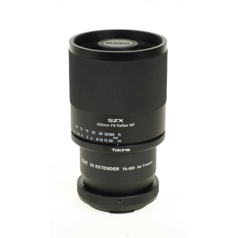 ケンコー　カメラレンズ (キヤノンEF用)　SZX 400mm F8 Reflex & 2X エクステンダーKIT MF