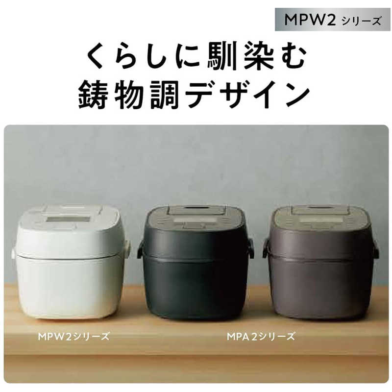 パナソニック Panasonic 炊飯器 可変圧力IH ホワイト おどり炊き SR