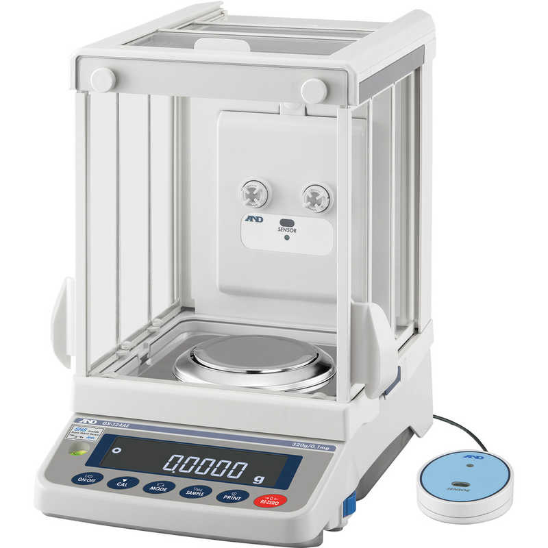 A&D A&D無風イオナイザー付き校正用分銅内蔵型分析用天びん GX324AE|コジマ店