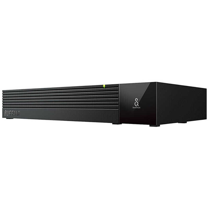 BUFFALO　外付けHDD USB-A接続 テレビ・レコーダー録画用(Chrome/Mac/Windows11対応) ブラック [2TB /据え置き型]　HD-SQS2U3-A｜コジマ店