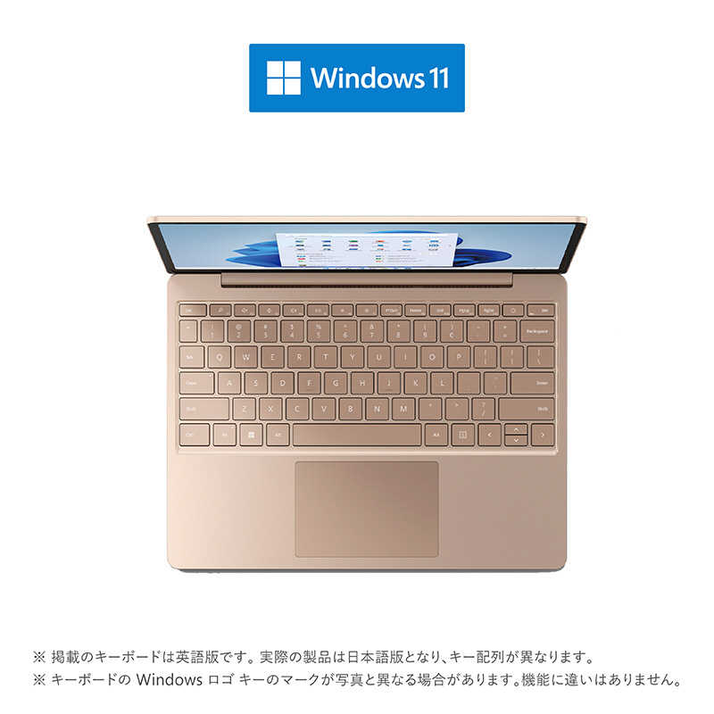 マイクロソフト Microsoft Surface Laptop Go サンドストーン [intel