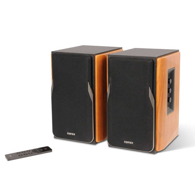 EDIFIER　PCスピーカー Bluetooth接続 ブラウン [AC電源/2.0ch]　ED-R1380DB-BR-A